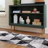 Covington Black White Grey Distressed Geometric Triangle Rug, 2'0" x 7'7" Indoor Area Rug | Tapis Covington triangle geometrique noir blanc gris vieilli, 2'0" x 7'7"