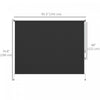 Outsunny Outdoor Roller Shade, 8' X 6' Patio Door Blinds, Black