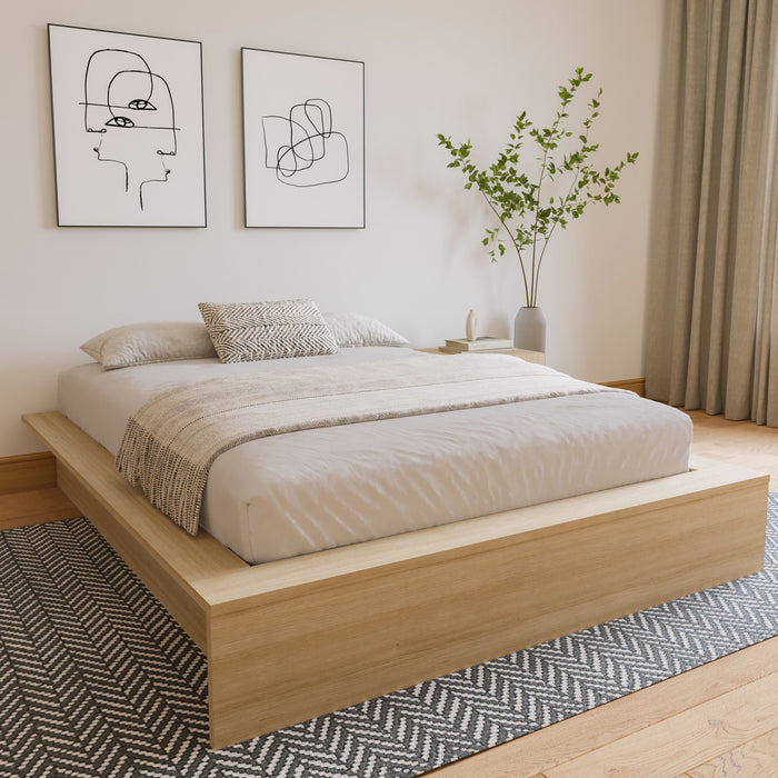 James Platform Bed Queen Bed