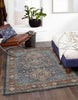 Alicia Traditional 9'3" x 11'10" Area Rug in Blue Indoor Area Rug | Tapis Traditionnel Alicia 9'3" x 11'10" en Bleu
