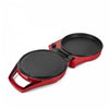 CHK Series Commercial Chef Countertop Pizza Maker & Indoor Grill, CHPG12R, Red | Pizzaman de comptoir et gril d'interieur CHK Series Commercial Chef, CHPG12R, rouge