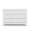 Graco Noah 6 Drawer Dresser - White