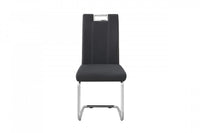 Paladin II Dining Chair, Grey Fabric (set Of 2)