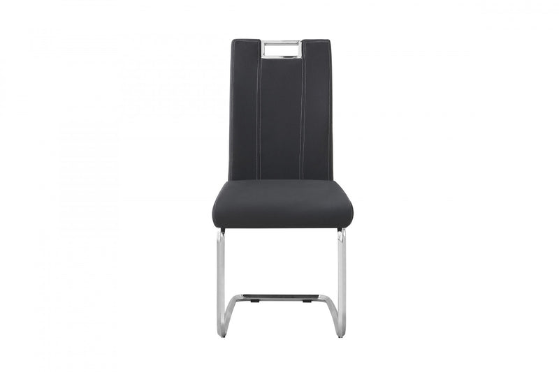 Paladin II Dining Chair, Grey Fabric (set Of 2) 