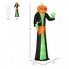 Homcom 9ft Pumpkin Head Ghost Inflatable Halloween Decoration|Homcom Citrouille D'halloween Gonflable