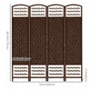 Homcom Folding Room Divider 5.6 Ft Privacy Screen Panel|Homcom Separateur De Piece Pliable A 4 Panneaux De 5,6 Pi