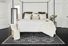 Esina Transitional 8'0" x 10'0" Area Rug in Black Indoor Area  Rug | Tapis Transitionnel Esina 8'0" x 10'0" en Noir
