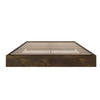 Nordika Full Platform Bed - Truffle | Lit plateforme double Nordika - truffe | D08H0LZT