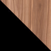 Manhattan Comfort Beekman 6-Shelf Accent Cabinet - Brown & Black|Armoire décorative Beekman de Manhattan Comfort avec 6 tablettes - brune et noire