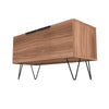 Manhattan Comfort Beekman 2-Shelf Accent Cabinet - Brown|Armoire décorative Beekman de Manhattan Comfort avec 2 tablettes - brune