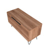 Manhattan Comfort Beekman 2-Shelf Accent Cabinet - Brown|Armoire décorative Beekman de Manhattan Comfort avec 2 tablettes - brune