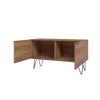 Manhattan Comfort Beekman 2-Shelf Accent Cabinet - Brown|Armoire décorative Beekman de Manhattan Comfort avec 2 tablettes - brune