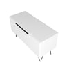 Manhattan Comfort Beekman 2-Shelf Accent Cabinet - White|Armoire décorative Beekman de Manhattan Comfort avec 2 tablettes - blanche