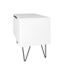 Manhattan Comfort Beekman 2-Shelf Accent Cabinet - White|Armoire décorative Beekman de Manhattan Comfort avec 2 tablettes - blanche