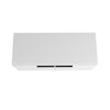 Manhattan Comfort Beekman 2-Shelf Accent Cabinet - White|Armoire décorative Beekman de Manhattan Comfort avec 2 tablettes - blanche