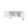 Manhattan Comfort Beekman 2-Shelf Accent Cabinet - White|Armoire décorative Beekman de Manhattan Comfort avec 2 tablettes - blanche