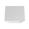 Manhattan Comfort Essex Nightstand with 2 Shelves - White & Zebra|Table de nuit Essex de Manhattan Comfort avec 2 tablettes - blanche et motif zébré