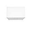 Fortress Textured Metal 31.5" Garage Mobile Chest with 3 Drawers - White|Commode verticale mobile Fortress de Manhattan Comfort de 31,5 po en métal texturé avec 3 tiroirs pour le garage - blanche