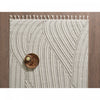 Quinto Brushed Beige Waves Shag Area Rug - 2'7" x 8'|Carpette à poil long brossé Quinto à motif de vagues - 2 pi 7 po x 8 pi