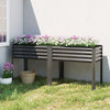 Outsunny Galvanized Raised Garden Bed with Legs, 71" x 22" x 31.5"