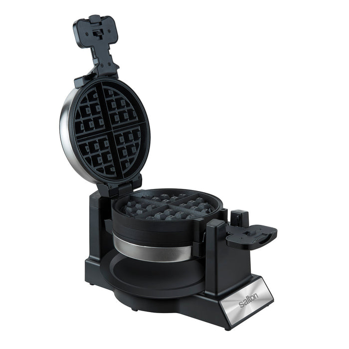 Salton Rotating Double Belgian Waffle Maker