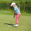 Ultimate Kids Golf Practice Set Junior Complete Golf Club Set For Kids Age 5-7 Years Old Pink
