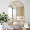Arcus 24" X 36" Hand Crafted Architectural Mirror - Gold|Miroir architectural Arcus 24 po x 36 po fabriqué à la main - doré