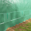 Outsunny 19.5' X 10' X 6.5' Walk-in Tunnel Greenhouse With Upgraded Structure, Zipped Roll Up Mesh D|Outsunny Serre Tunnel 19,5' X 10' Avec Structure Amelioree, Porte Grillagee