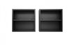 Fortress Modern 30" Floating Garage Cabinet in Charcoal Gray - Set of 2 Garage Storage | Armoire de garage flottante Fortress Modern 76 cm en gris charbon - Lot de 2