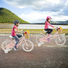 Costway 18" Kid's Bike With Training Wheels Adjustable Handlebar Seat Handbrake Pink