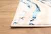 Clara Blue Rug 5'0" x 8'0" | Tapis Contemporain/Moderne Clara 5'0" x 8'0" en Bleu