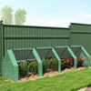 Outsunny 12' X 3' X 3' Portable Greenhouse, Tunnel Greenhouse Green|Outsunny Serre Portative 12' X 3' X 3', Serre Tunnel, Vert