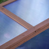 Outsunny 39" X 26" X 16" Wooden Cold Frame Polycarbonate Planter Box, Brown|Outsunny Jardiniere En Polycarbonate En Bois 39" X 26" X 16", Marron