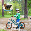 Costway 12" Kid's Bike With Removable Training Wheels & Basket For 3-4 Years Old Turquoise