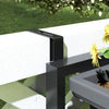 Outsunny 3-Tier Planters for Outdoor Plants, Planter Boxes, Dark Grey