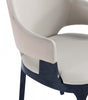 Kara Modern Wood Upholstered Dining Chair in Light Gray - Set of 2 | Chaise de salle a manger moderne en bois Kara avec revetement en tissu gris clair - Lot de 2