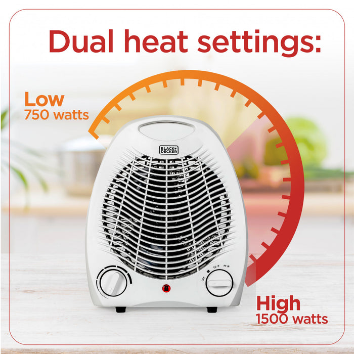 Black+Decker 10\" Personal Desktop Heater 