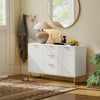 HOMCOM 3-Drawer Storage Cabinet Sideboard for Dining Room, Living Room