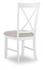 Jane Fabric Brown Dining Chair - Set of 2|Chaise de salle à manger Jane en tissu brun - ensemble de 2
