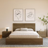 Nordika James Queen Headboard - Brown Oak|Tête de lit James Nordika - chêne brun