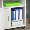 Homcom File Cabinet With 2 Lockable Drawers|Homcom Classeur Avec 2 Tiroirs Verrouillables
