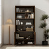 Rivington Modern 40" Bookcase Cabinet in Walnut | Armoire bibliotheque moderne Rivington 40" en noyer