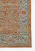 Hailey Traditional 6'7" x 9'6" Area Rug in Orange Indoor Area Rug | Tapis Traditionnel Hailey 6'7" x 9'6" en Orange