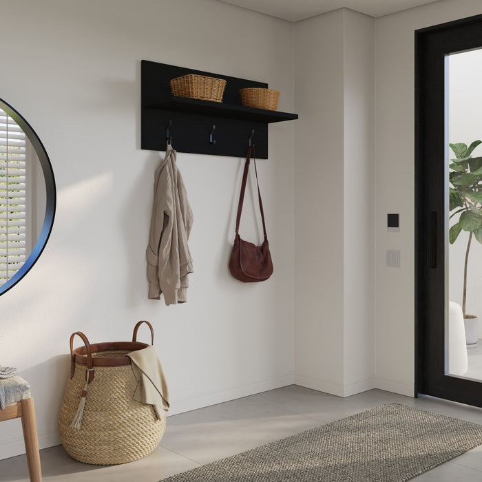 Porto Entryway Wall-Mounted Coat Rack