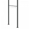 Outsunny 7' X 5' Bbq Grill Gazebo Tent Garden Grill Metal Frame And Canopy With Hooks Outdoor Sun Sh|Outsunny 7' X 5' Pavillon Abri De Barbecue Gazebo Tente Grille De Jardin Auvent Tissu Polyester Cadr