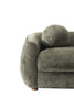 Tribeca Mid-Century Modern 86" Chenille Sofa in Olive Green | Canape Tribeca style mid-century 218 cm en chenille vert olive