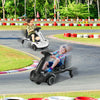 Costway 6v Kids Ride On Drift Car Electric Drifting Go Kart For Kids With 360° Spin White