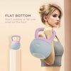 Soozier 18 lb Soft Kettlebell, Sand Filled Weight with Grip Handle, Solid Kettlebell Weight for Full Body Workout and Strength Training, Home Gym Equipment, Purple