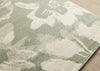 Ellis Floral Green Cream Area Rug - 7'10" x 10'6"|Carpette Ellis verte et crème à motif floral - 7 pi 10 po x 10 pi 6 po