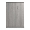 Bestar Claremont Full Murphy Bed - Platinum Grey|Lit double escamotable Claremont de Bestar - gris platine